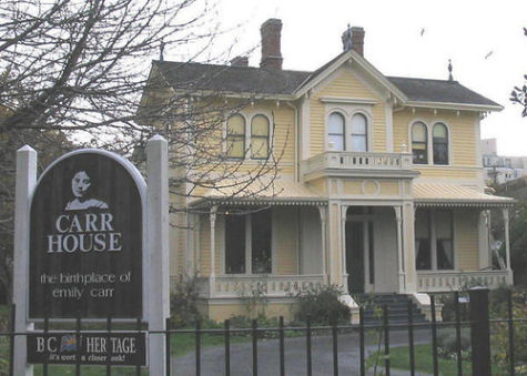 emily carr house, courtesy of tourism victoria and barry behnke