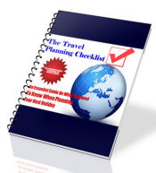 travel planning checklist